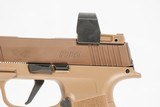 SIG SAUER P365 NRA FDE EDITION USED GUN INV 238264 - 5 of 8