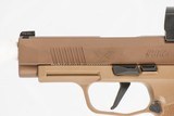 SIG SAUER P365 NRA FDE EDITION USED GUN INV 238264 - 6 of 8