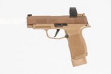 SIG SAUER P365 NRA FDE EDITION USED GUN INV 238264 - 8 of 8