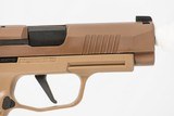 SIG SAUER P365 NRA FDE EDITION USED GUN INV 238264 - 3 of 8