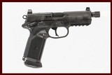 FNH USA FNX-45 TACTICAL 45 ACP NEW GUN INV 237702 - 1 of 8