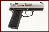 RUGER P95DC 9MM USED GUN INV 238589 - 1 of 8