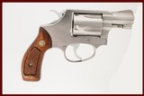 SMITH & WESSON 60 38 SPL USED GUN INV 238930 - 1 of 8