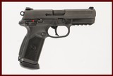 FNH FNX-45 45 ACP USED GUN INV 238988 - 1 of 8