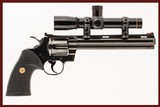 COLT PYTHON HUNTER 357 MAG USED GUN INV 238975 - 1 of 8