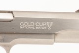COLT 1911 SERIES 80 GOLD CUP NATIONAL MATCH 45 ACP USED GUN LOG 239099 - 10 of 10