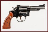 SMITH & WESSON 15-3 38 SPL USED GUN LOG 239879 - 1 of 8