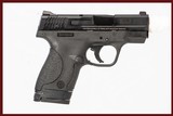 SMITH & WESSON M&P SHIELD 9MM USED GUN LOG 239911 - 1 of 9