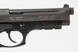TAURUS PT 92 AF 9MM USED GUN INV 239628 - 3 of 8