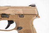 FNH FNS-9C FDE 9MM USED GUN INV 240102 - 6 of 8