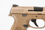 FNH FNS-9C FDE 9MM USED GUN INV 240102 - 3 of 8