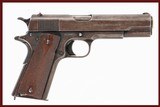 WWI MFG 1917 COLT 1911 45 ACP USED GUN LOG 240025 - 1 of 14