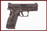 SPRINGFIELD XDM9 COMPACT 9 MM USED GUN INV 240411 - 1 of 8