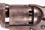 ULTRA RARE FIRST YEAR OF PRODUCTION COLT 1851 NAVY 1ST MODEL SQUAREBACK 36 CAL USED GUN LOG 240880 - 11 of 15