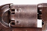 ULTRA RARE FIRST YEAR OF PRODUCTION COLT 1851 NAVY 1ST MODEL SQUAREBACK 36 CAL USED GUN LOG 240880 - 14 of 15