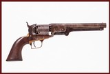 ULTRA RARE FIRST YEAR OF PRODUCTION COLT 1851 NAVY 1ST MODEL SQUAREBACK 36 CAL USED GUN LOG 240880 - 1 of 15