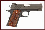 SPRINGFIELD 1911 RO COMPACT 9MM USED GUN INV 240758 - 1 of 16