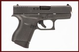 GLOCK 43 9MM USED GUN INV 240834 - 1 of 8