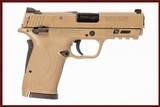 SMITH & WESSON M&P 9 SHIELD EZ FDE 9MM USED GUN INV 241347 - 1 of 8