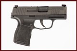SIG SAUER P365 9MM USED GUN INV 241218 - 1 of 8