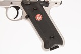 RUGER MK IV TARGET STAINLESS 22 LR USED GUN INV 241154 - 7 of 8