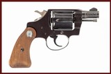 COLT DETECTIVE SPECIAL 2ND ISSUE 38 SPL USED GUN INV 241244 - 1 of 10