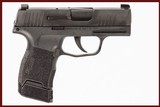 SIG SAUER P365 9 MM USED GUN INV 241484 - 1 of 8