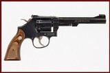 SMITH & WESSON 17-9 22 LR USED GUN INV 242584 - 1 of 8