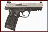 SMITH & WESSON SD40 VE 40 S&W USED GUN INV 241596 - 1 of 8