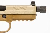 FNH FNX-45 TACTICAL FDE 45 ACP USED GUN INV 242710 - 3 of 8