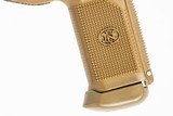 FNH FNX-45 TACTICAL FDE 45 ACP USED GUN INV 242710 - 7 of 8