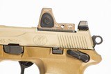 FNH FNX-45 TACTICAL FDE 45 ACP USED GUN INV 242710 - 5 of 8