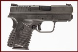 SPRINGFIELD XDS-40 40 S&W USED GUN INV 240854 - 1 of 8