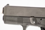 GLOCK 27 GEN 3 40 S&W USED GUN INV 242785 - 6 of 8