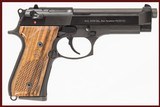 BERETTA 92FS 9 MM USED GUN INV 243105 - 1 of 8