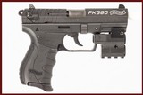 WALTHER PK380 380 ACP USED GUN INV 243159 - 1 of 9