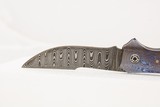 BILL KELLER CUSTOM FOLDING KNIFE ITEM 4-1-2295 - 2 of 7