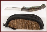 BILL KELLER CUSTOM FOLDING KNIFE ITEM 4-1-2304 - 1 of 9