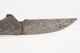 BILL KELLER CUSTOM FOLDING KNIFE ITEM 4-1-2296 - 2 of 8