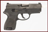 SIG SAUER P250 9 MM USED GUN INV 243316 - 1 of 8