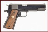 COLT MKIV SERIES 70 GOVERNMENT MODEL 1911 45 ACP USED GUN INV 243782 - 1 of 8