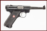RUGER MK III 22 LR USED GUN INV 243833 - 1 of 9