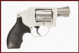 SMITH & WESSON 642-1 38 SPL USED GUN INV 243692 - 1 of 9