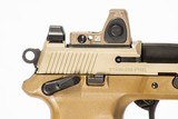 FNH FNX-45 TACTICAL FDE 45 ACP USED GUN INV 242710 - 2 of 8