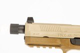 FNH FNX-45 TACTICAL FDE 45 ACP USED GUN INV 242710 - 6 of 8