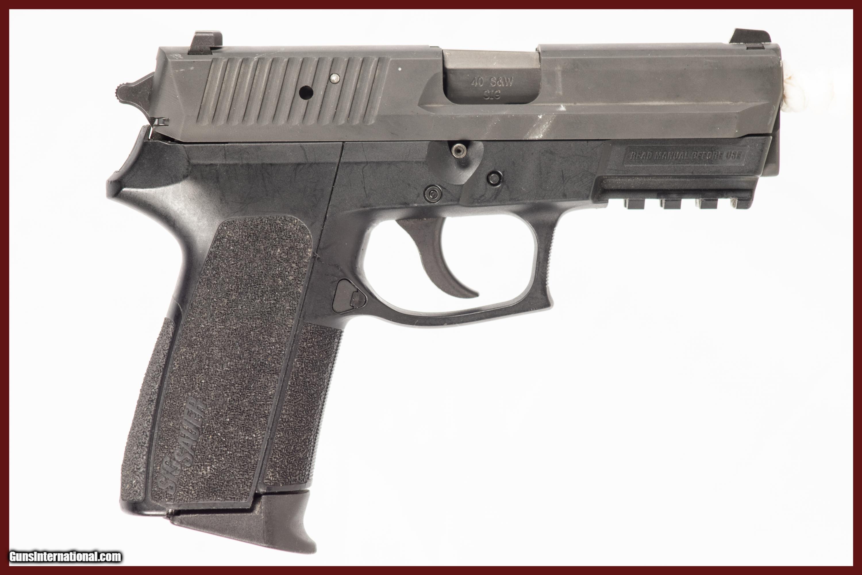 SIG SAUER P2022 40 S&W USED GUN INV 243430