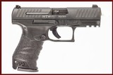 WALTHER PPQ 9 MM USED GUN INV 243882 - 1 of 8