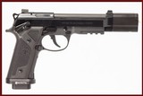 BERETTA 92D CUSTOM 9 MM USED GUN INV 244568 - 1 of 8