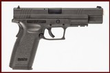 SPRINGFIELD XD-45 TACTICAL 45 ACP USED GUN INV 244827 - 1 of 8