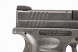 SPRINGFIELD XD-9 9 MM USED GUN INV 245663 - 2 of 8